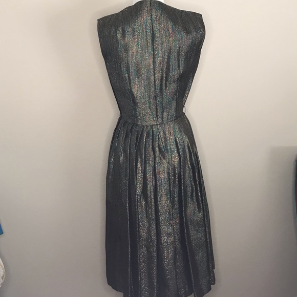 Vintage 50s Lurex Party Dress - Picture 5 of 8